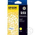 Epson Genuine 252 YELLOW Standard Yield Ink Cart T252->WF-3620/WF-3640/WF-7610/WF-7620 T252492